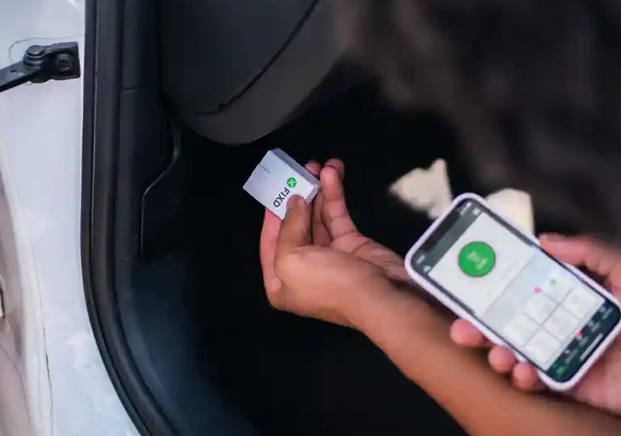 Vehicle on borad sceanning training